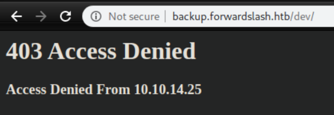 HackTheBox Writeup: ForwardSlash