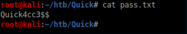 HackTheBox Writeup: Quick
