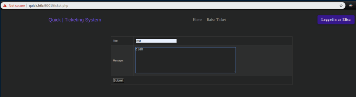 HackTheBox Writeup: Quick