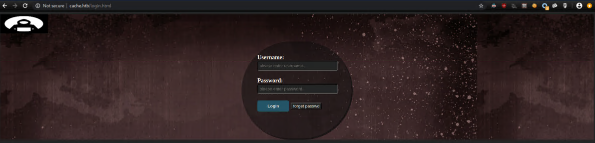 HackTheBox Writeup: Cache